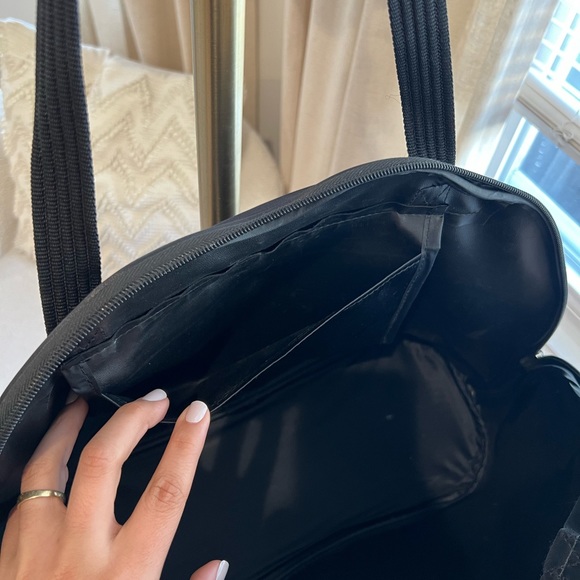 Chantelle Tote Bag Black Satin - Picture 9 of 10